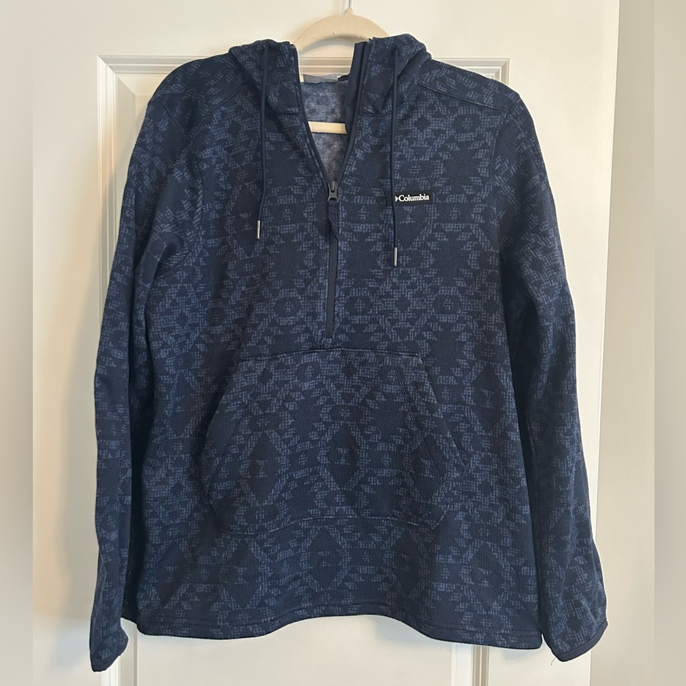 NWOT Columbia Women's Sweater Weather Hooded Pullover Fleece Jumper